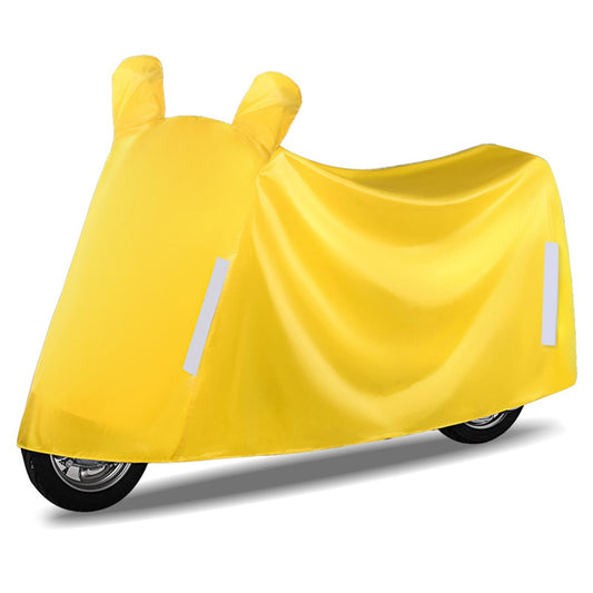 Size 5XL Dustproof Motorcycle Protective Cover Sunproof Oxford Cloth Scooter Rain Cover