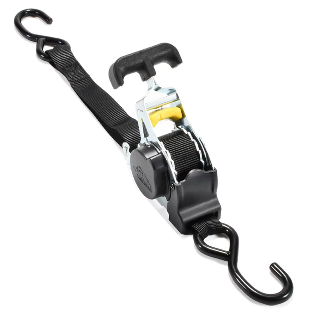 3.3m Automatic Retractable Tie Down Strap Luggage Securing Belt for Car Motorcycle Self-Driving Tour