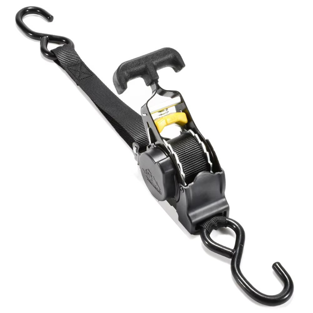 3.3m Automatic Retractable Tie Down Strap Luggage Securing Belt for Car Motorcycle Self-Driving Tour