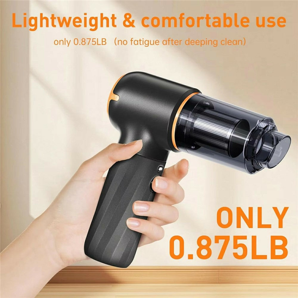 Handheld Mini Car Vacuum Cleaner Rechargeable Wireless Powerful Suction Cleaning Device
