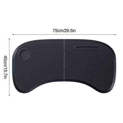 For Tesla Model 3  /  Y Front Seat Bi-Fold Foldable Laptop Desk Car Steering Wheel Table Portable Dining Tray