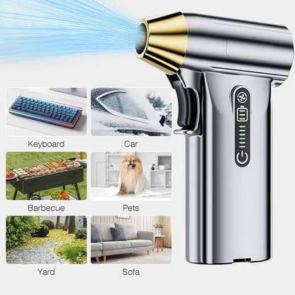 ST-8109 Portable Handheld Wireless Blower 3 Gears Adjustable High Power Car Home Dust Cleaner
