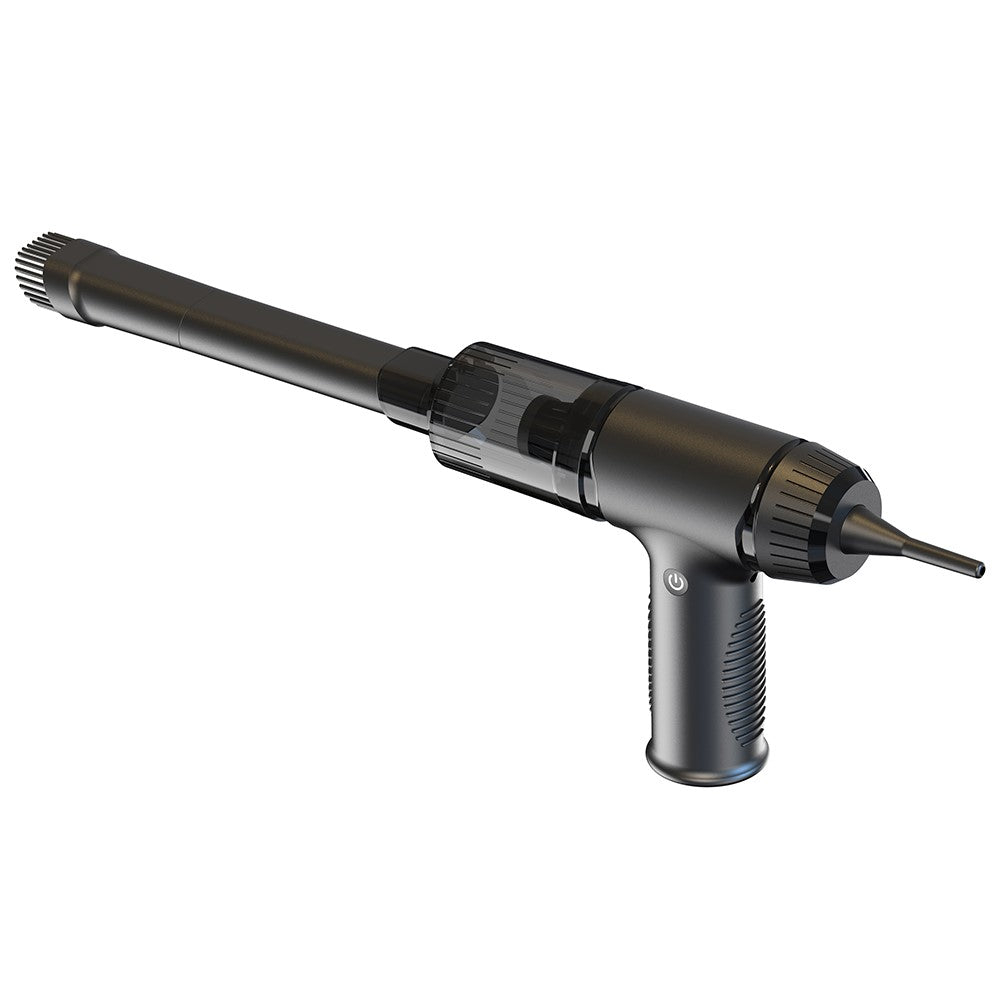 V16D 2 in 1 Car Vacuum Cleaner Powerful Suction Rechargeable Handheld Dust Blower with 7 Nozzles