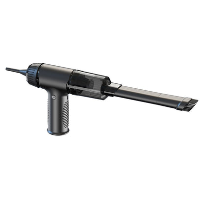 V16D 2 in 1 Car Vacuum Cleaner Powerful Suction Rechargeable Handheld Dust Blower with 7 Nozzles
