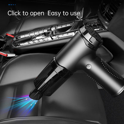 V16D 2 in 1 Car Vacuum Cleaner Powerful Suction Rechargeable Handheld Dust Blower with 7 Nozzles