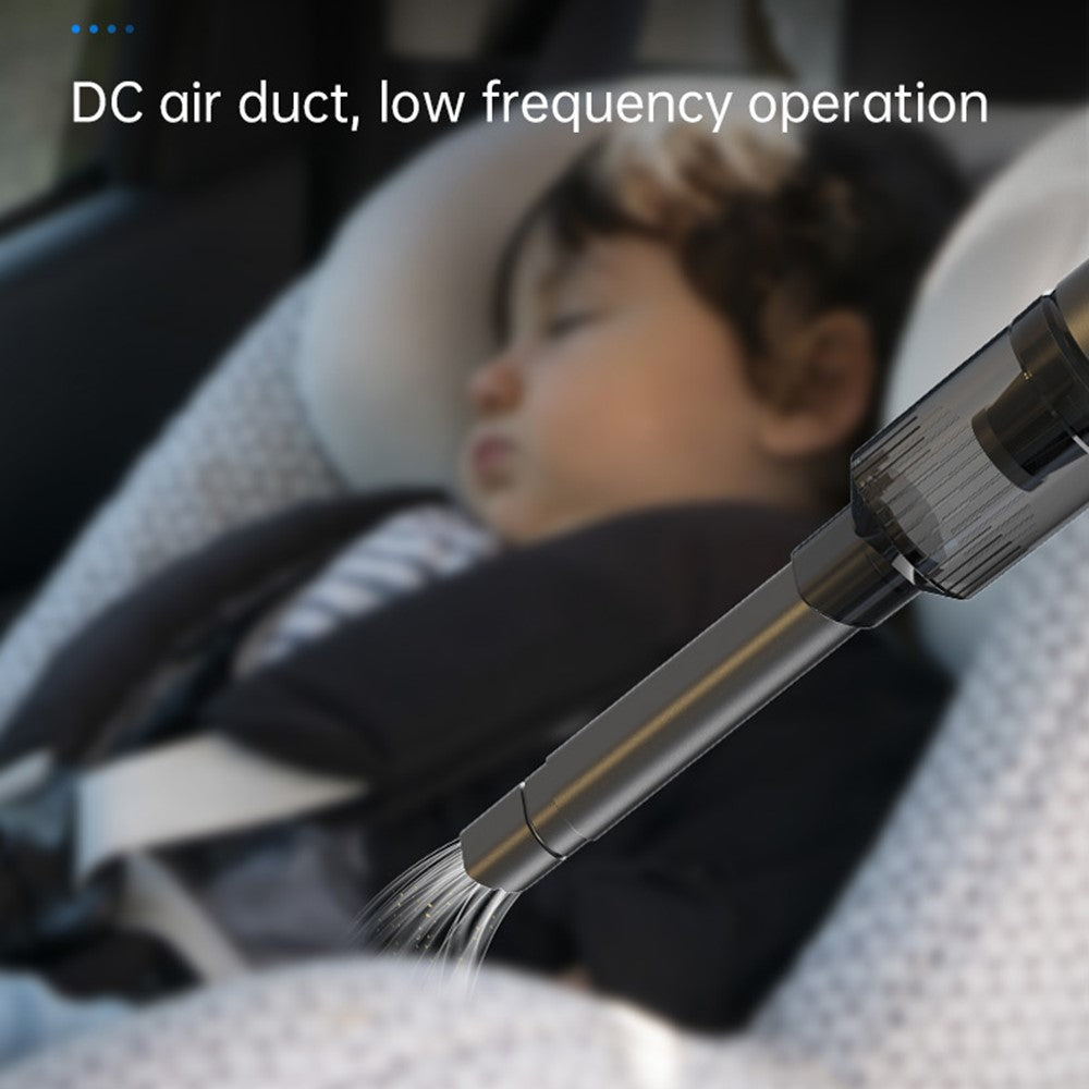 V16D 2 in 1 Car Vacuum Cleaner Powerful Suction Rechargeable Handheld Dust Blower with 7 Nozzles