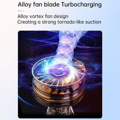 V16S Rechargeable Dust Blower Portable Handheld Car Vacuum Cleaner with 200ml Dust Box