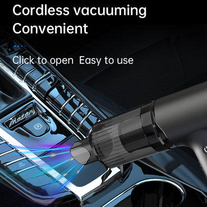 V16S Rechargeable Dust Blower Portable Handheld Car Vacuum Cleaner with 200ml Dust Box