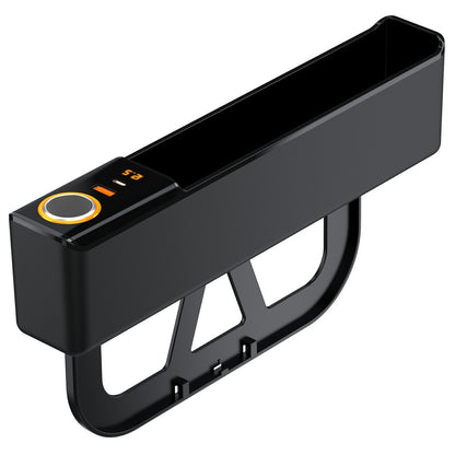 Car Seat Gap Filler Organizer with USB-A + USB-C Fast Charging Ports Multifunctional Storage Box