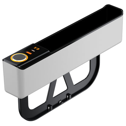 Car Seat Gap Filler Organizer with USB-A + USB-C Fast Charging Ports Multifunctional Storage Box