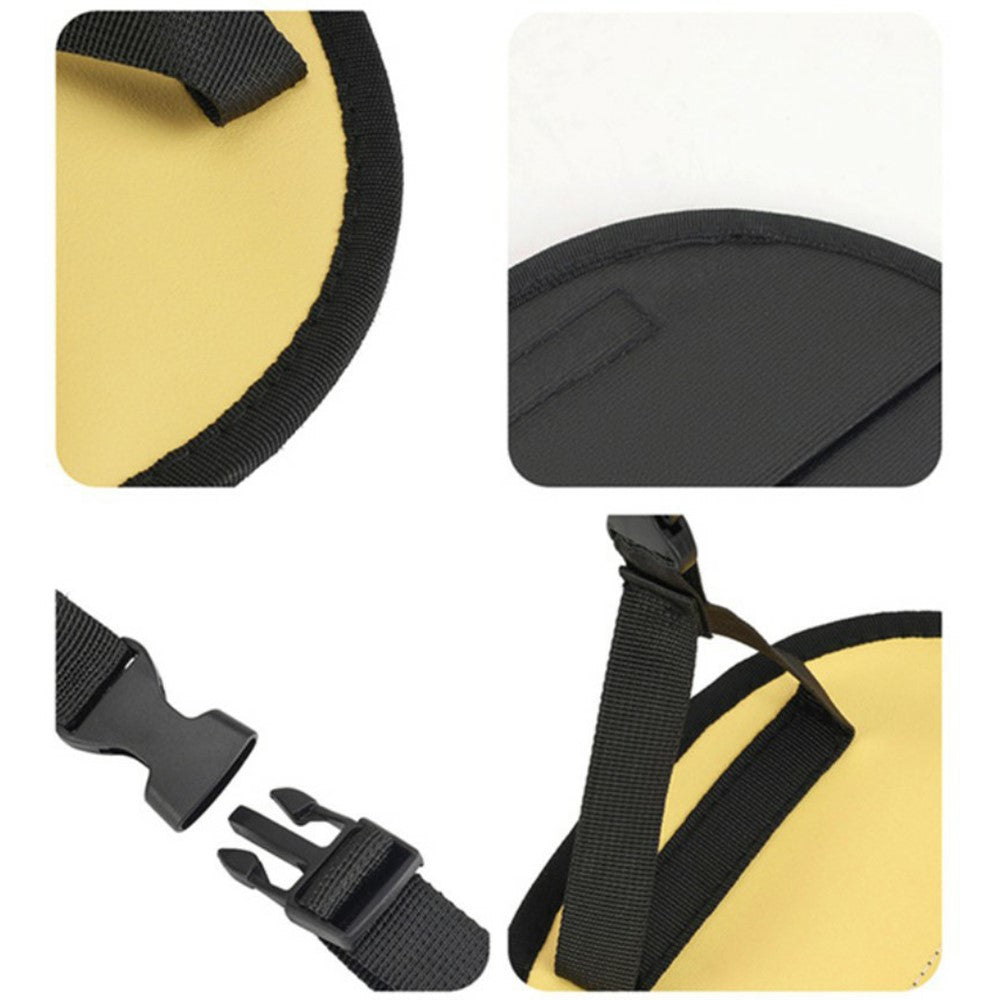 Cartoon Animal Portable Car Seat Footrest for Children Adjustable Height Back Seat Foot Support