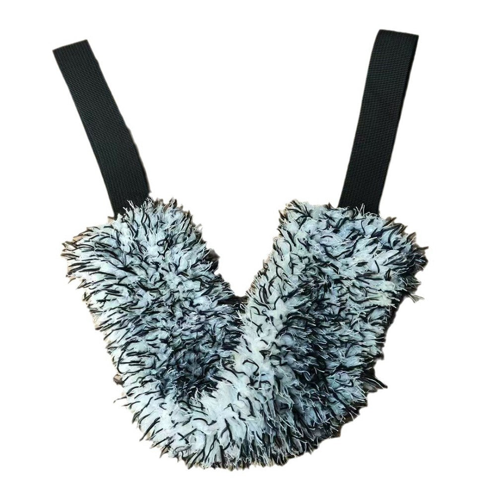 Car Wheel Wash Towel Automotive Tire Wiping Towel Wheel Hub Cleaning Rag Long Strap Tires Detailing Towel