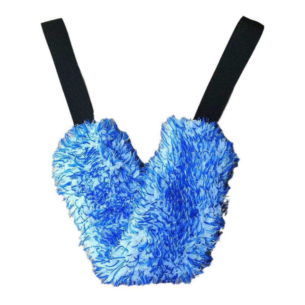 Car Wheel Wash Towel Automotive Tire Wiping Towel Wheel Hub Cleaning Rag Long Strap Tires Detailing Towel