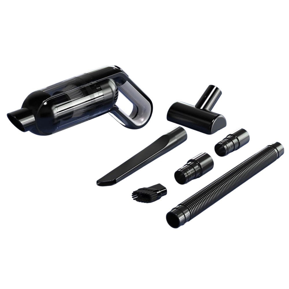 Handheld Car Vacuum Cleaner 8kPa Powerful Suction Low Noise Cordless Dust Blower with LED Light