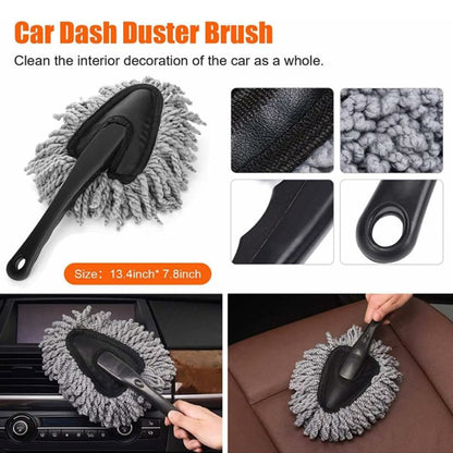 10Pcs Car Cleaning Kit Wash Brush Set with Detailing Tools Auto Maintenance Accessories