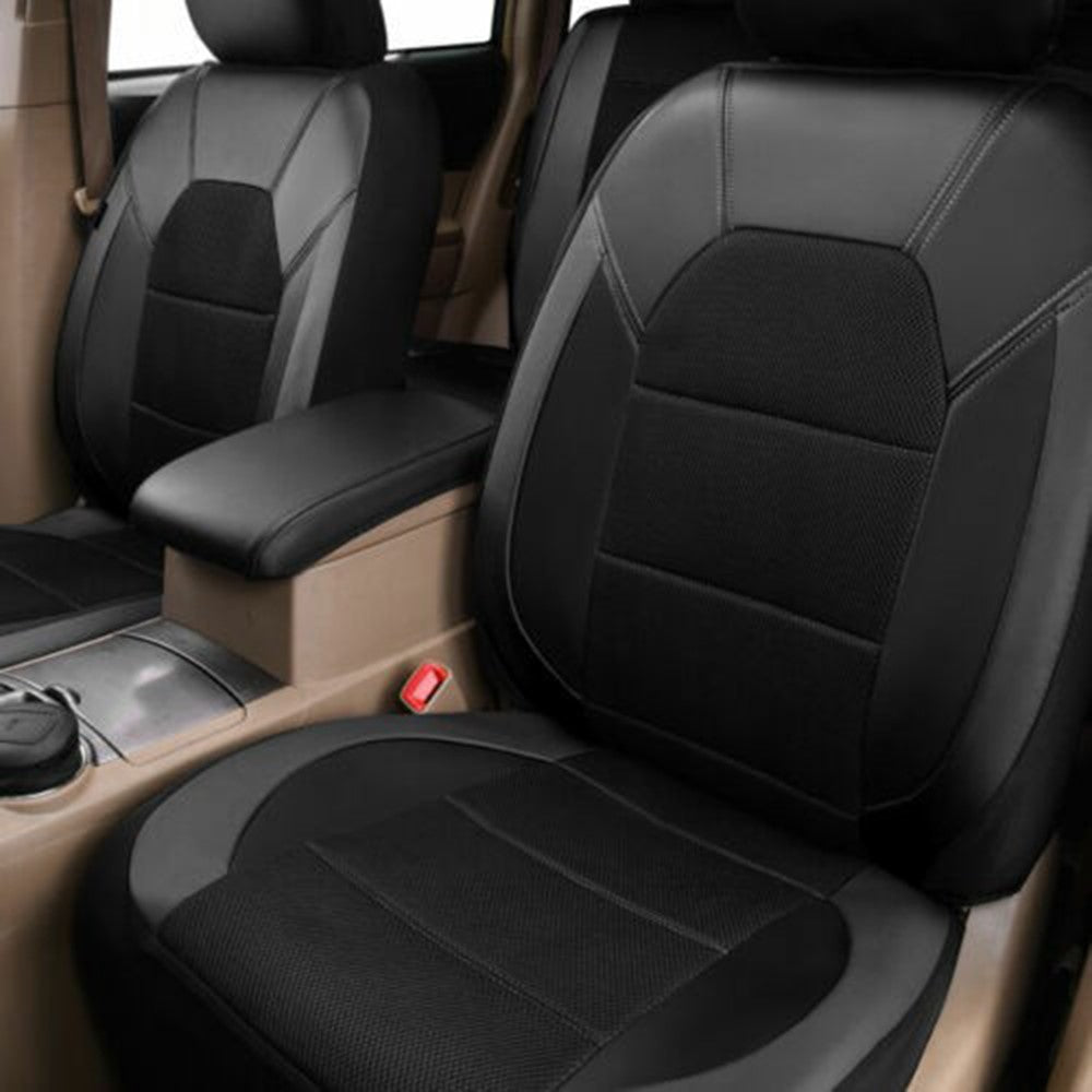9Pcs Car Seat Covers Full Set Automotive Front Back Seat Bench Protectors