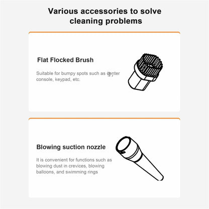 4000PA Strong Suction Wireless Car Vacuum Cleaner Low Noise Handheld Portable Dust Buster