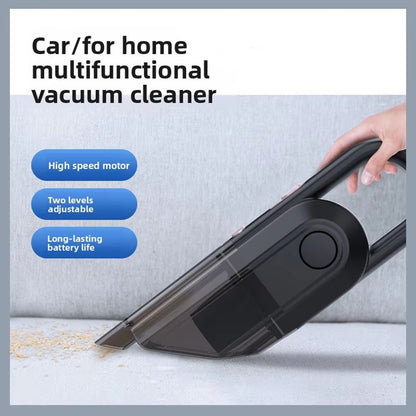 Portable 12000Pa Vacuum Cleaner for Car Home Strong Suction Cordless Handheld Cleaning Machine
