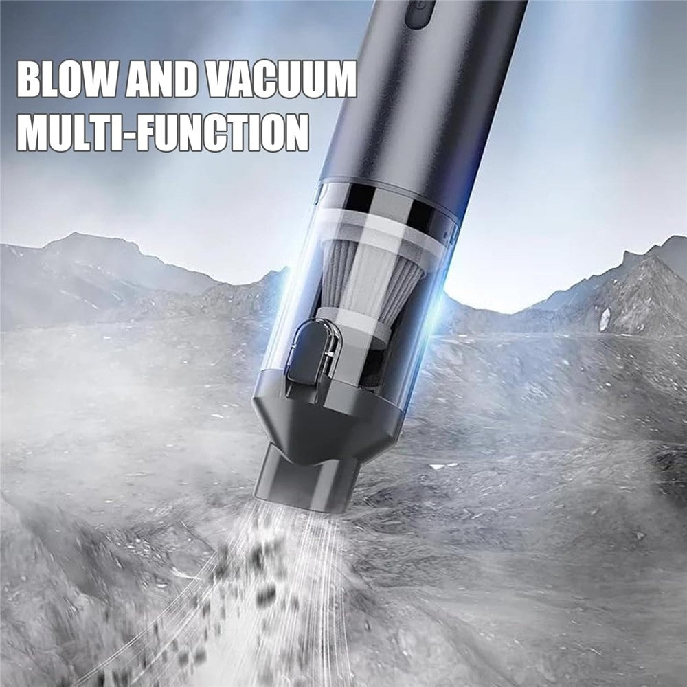 Portable Car Vacuum Cleaner 16000Pa High Suction Handheld Cordless Vacuum Blower for Auto / Home Cleaning
