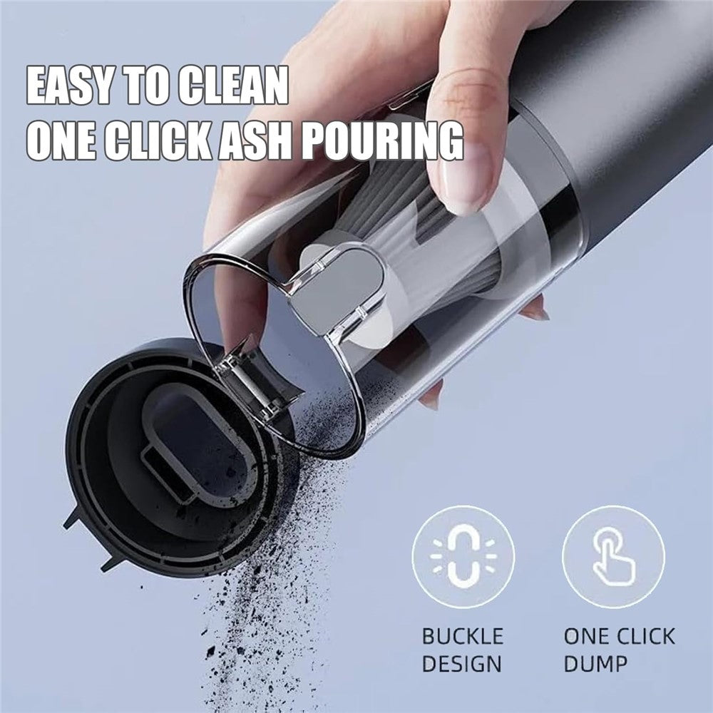 Portable Car Vacuum Cleaner 16000Pa High Suction Handheld Cordless Vacuum Blower for Auto / Home Cleaning