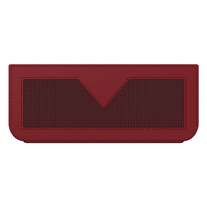 PU Leather Car Storage Bag Multi-Functional Mesh Pouch Adhesive Phone Holder for Vehicle Interior Organization