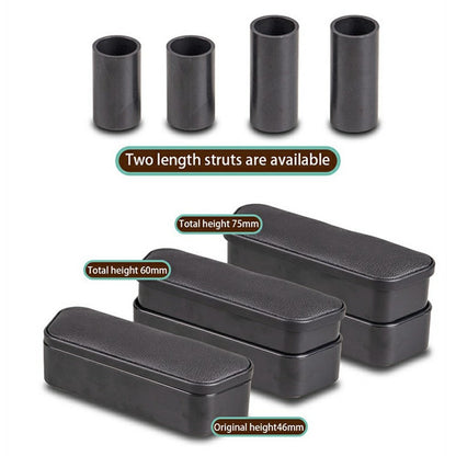 Multi-Functional Storage Car Armrest Elbow Pad Height-Adjustable Vehicle Armrest Box Cushion