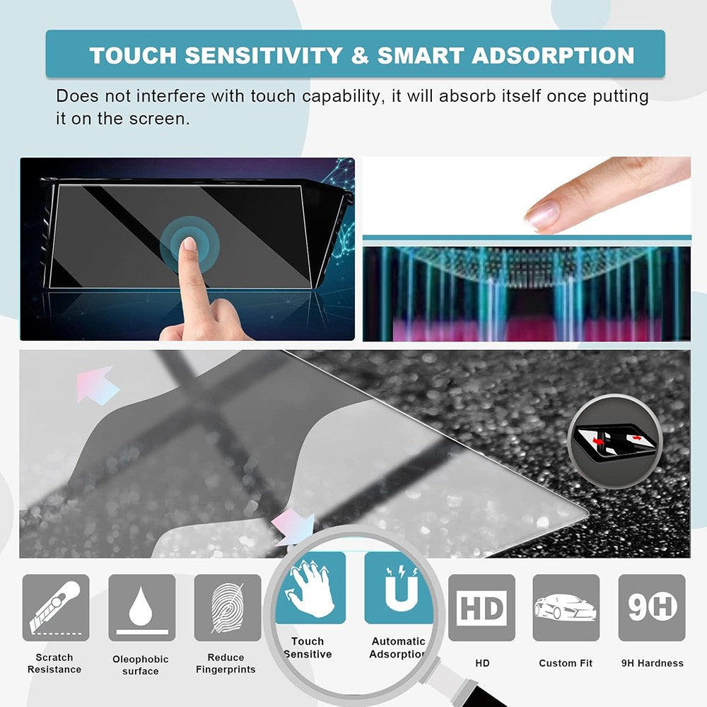 Tempered Glass Film for Q4 e-tron 40  /  50  /  Q4 Sportback e-tron  /  Q5 e-tron MMI 2022-2024 11.6 Inch Navigation Screen Protector