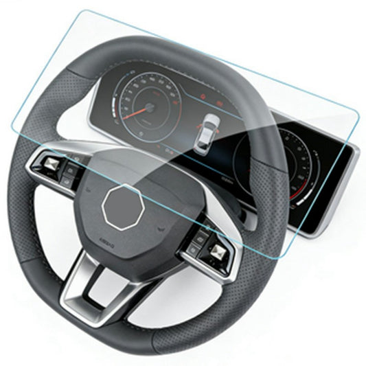 For MG ES5 2025 Dashboard Screen Protector Anti-Fingerprint HD Clear Tempered Glass Film