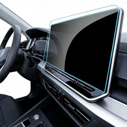 For Golf 2021-2024 8.25 Inch Navigation Screen Film Anti Scratch HD Clear Tempered Glass Screen Protector