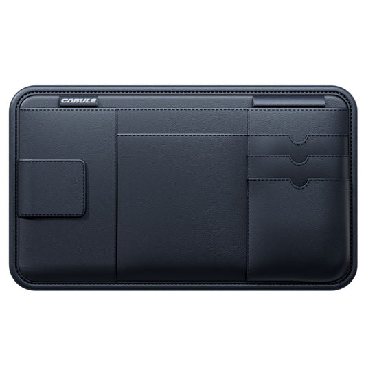 Car Sun Visor Organizer Multi-Function Storage Bag Glasses Card Holder Document Storage Pouch