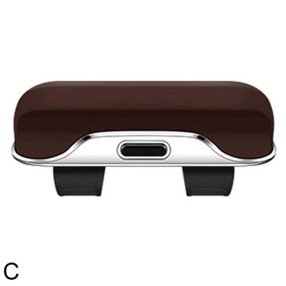 Clip-on Sun Visor Mount Sunglasses Storage Box Space Saving Car Glasses Holder Case