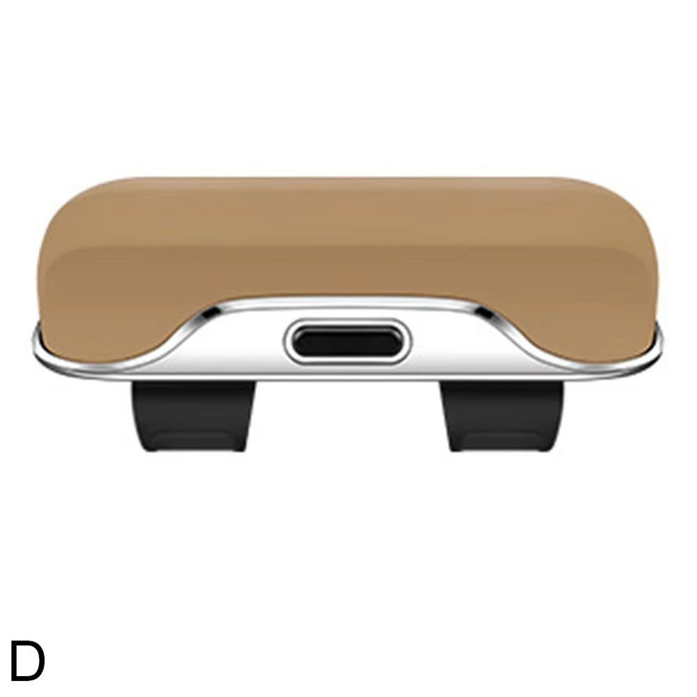 Clip-on Sun Visor Mount Sunglasses Storage Box Space Saving Car Glasses Holder Case