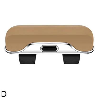 Clip-on Sun Visor Mount Sunglasses Storage Box Space Saving Car Glasses Holder Case