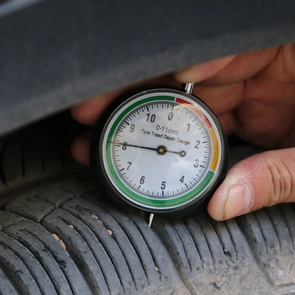 Tyre Tread Depth Gauge Car Tire Tread Meter Measurer High Accuracy Tyre Measure Tool