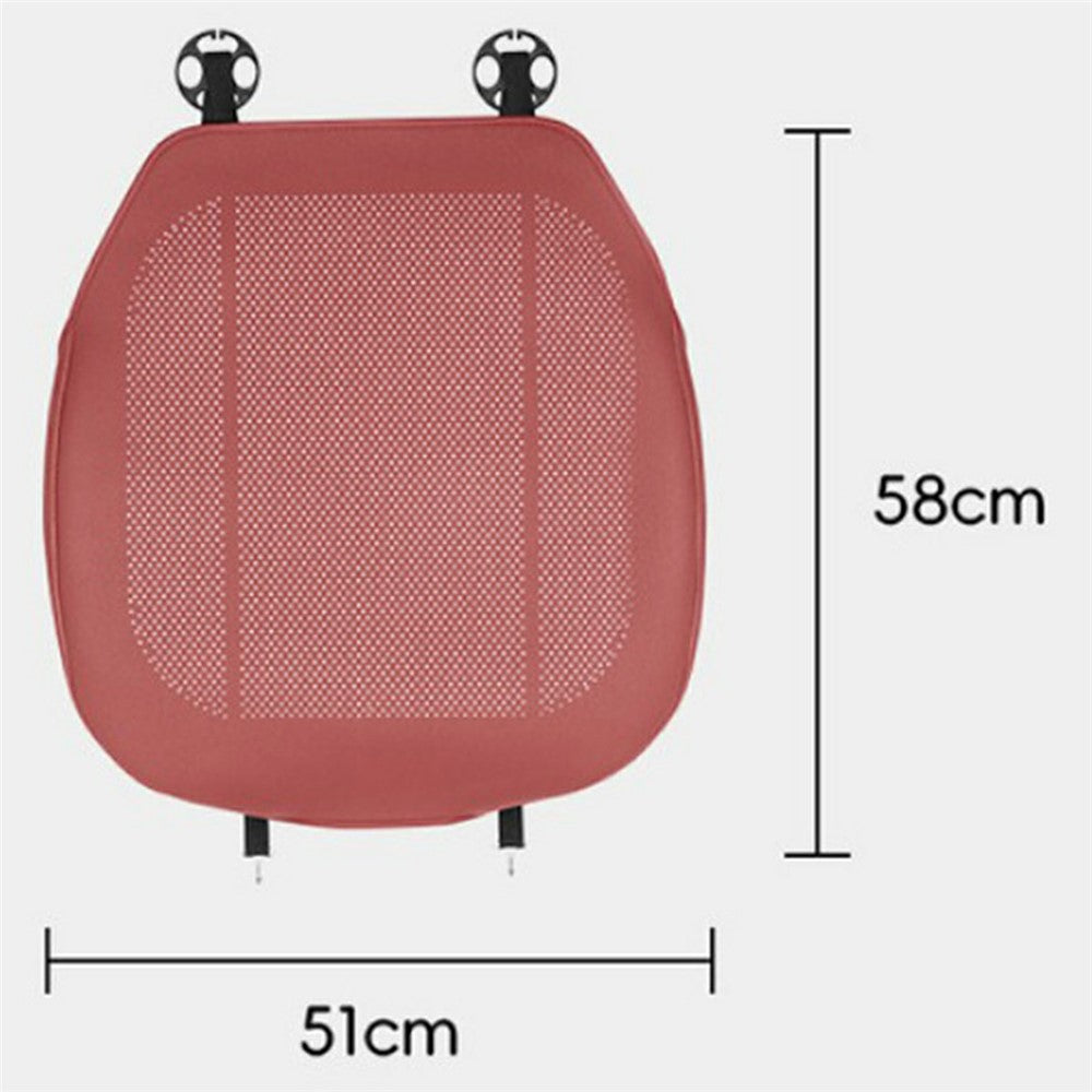 Ventilated Car Seat Cushion Summer Breathable Car Seat Pad PU Leather Car Seat Cover
