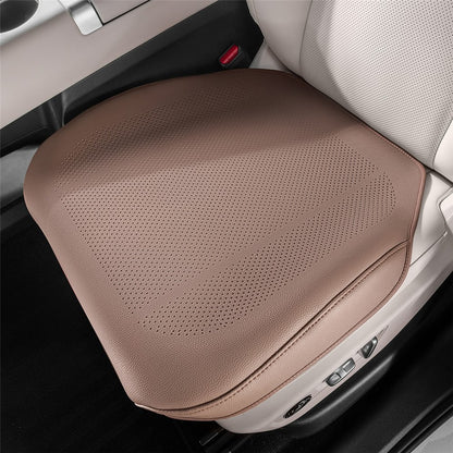 Ventilated Car Seat Cushion Summer Breathable Car Seat Pad PU Leather Car Seat Cover