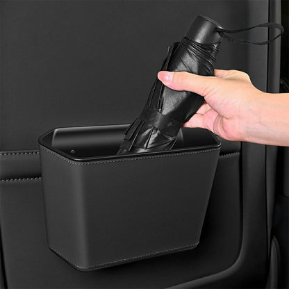 Car Hanging Trash Can Large Capacity Multi-function Storage Box Seat Back Organizer