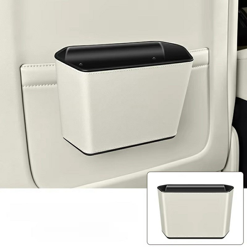 Car Hanging Trash Can Large Capacity Multi-function Storage Box Seat Back Organizer