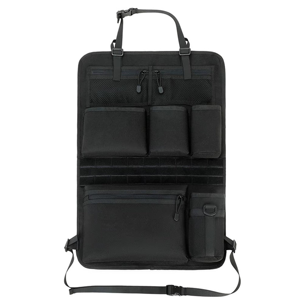 600D Oxford Fabric Car Seat Back Hanging Organizer Multi Pocket Storage Bag for SUV