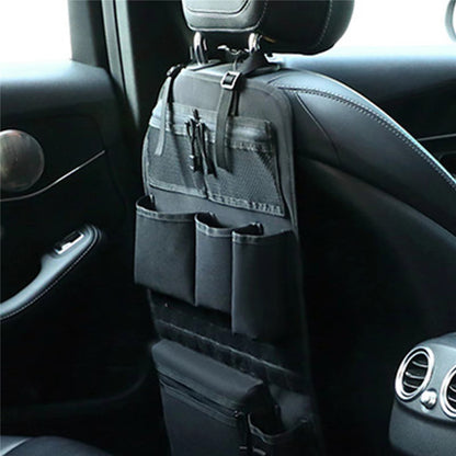 600D Oxford Fabric Car Seat Back Hanging Organizer Multi Pocket Storage Bag for SUV