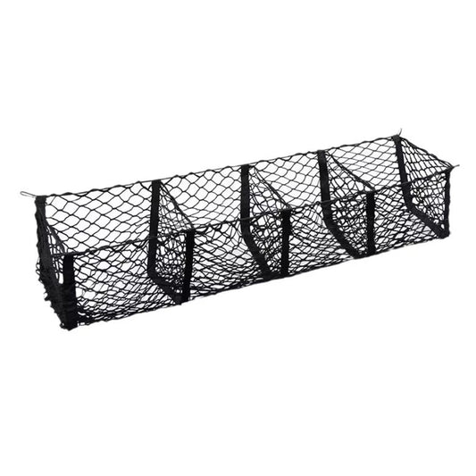 130x30cm Truck Cargo Net Organizer Mesh Storage Bag 4 Pockets Trunk Organizer for SUV Pickup Bed