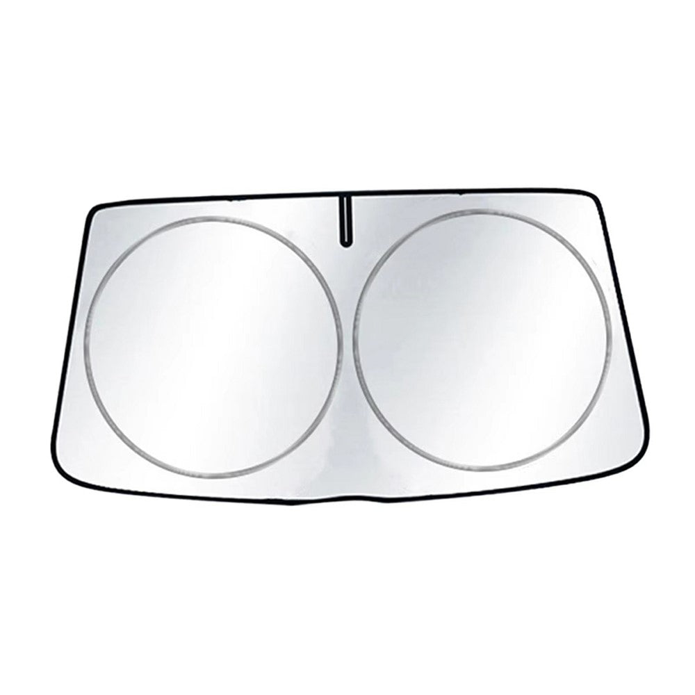 150x80cm Car Windshield Sunshade Foldable Titanium Silver UV Protection Heat Insulation Sun Shade for Vehicle