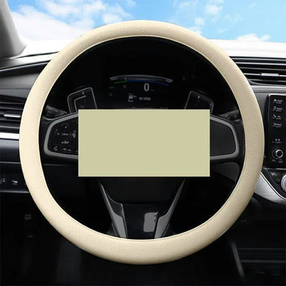 Universal Silicone Steering Wheel Cover Anti-slip 32-47cm Diameter Steering Wheel Sleeve Protector