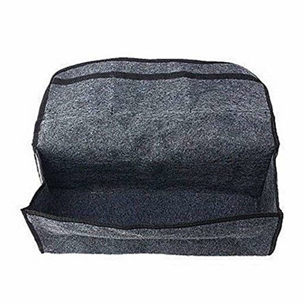 59X17X24cm Car Trunk Organizer Foldable Multi-Compartment Felt Storage Bag for Auto Organization