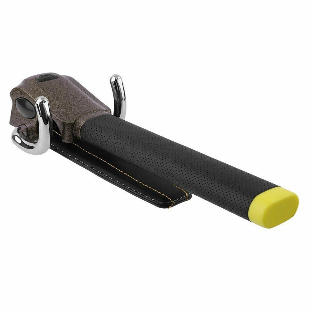 Car Steering Wheel Lock Foldable Anti-Theft Security Lock with 3 keys for Universal Vehicle Protection