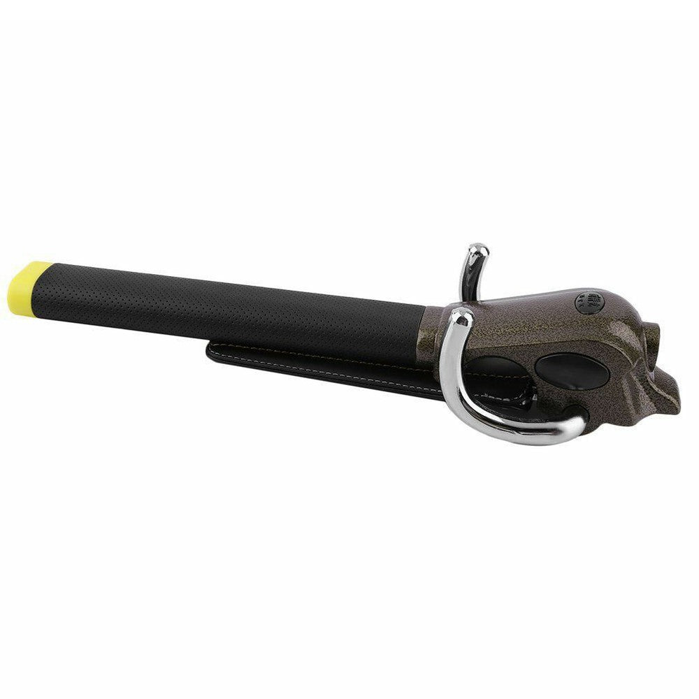 Car Steering Wheel Lock Foldable Anti-Theft Security Lock with 3 keys for Universal Vehicle Protection