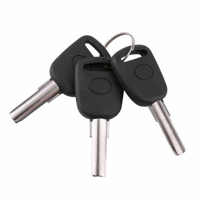 Car Steering Wheel Lock Foldable Anti-Theft Security Lock with 3 keys for Universal Vehicle Protection