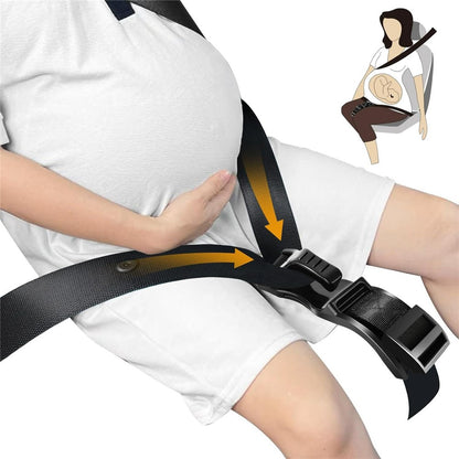 Pregnancy Car Safety Belt Adjuster Moms Belly Driving Protector Seat Belt Extender for Maternity