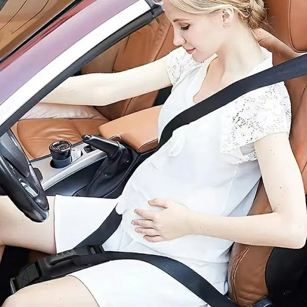 Pregnancy Car Safety Belt Adjuster Moms Belly Driving Protector Seat Belt Extender for Maternity