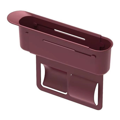 Car Seat Gap Organizer Push Pull Storage Box for Phone Keys Console Gap Filler Case